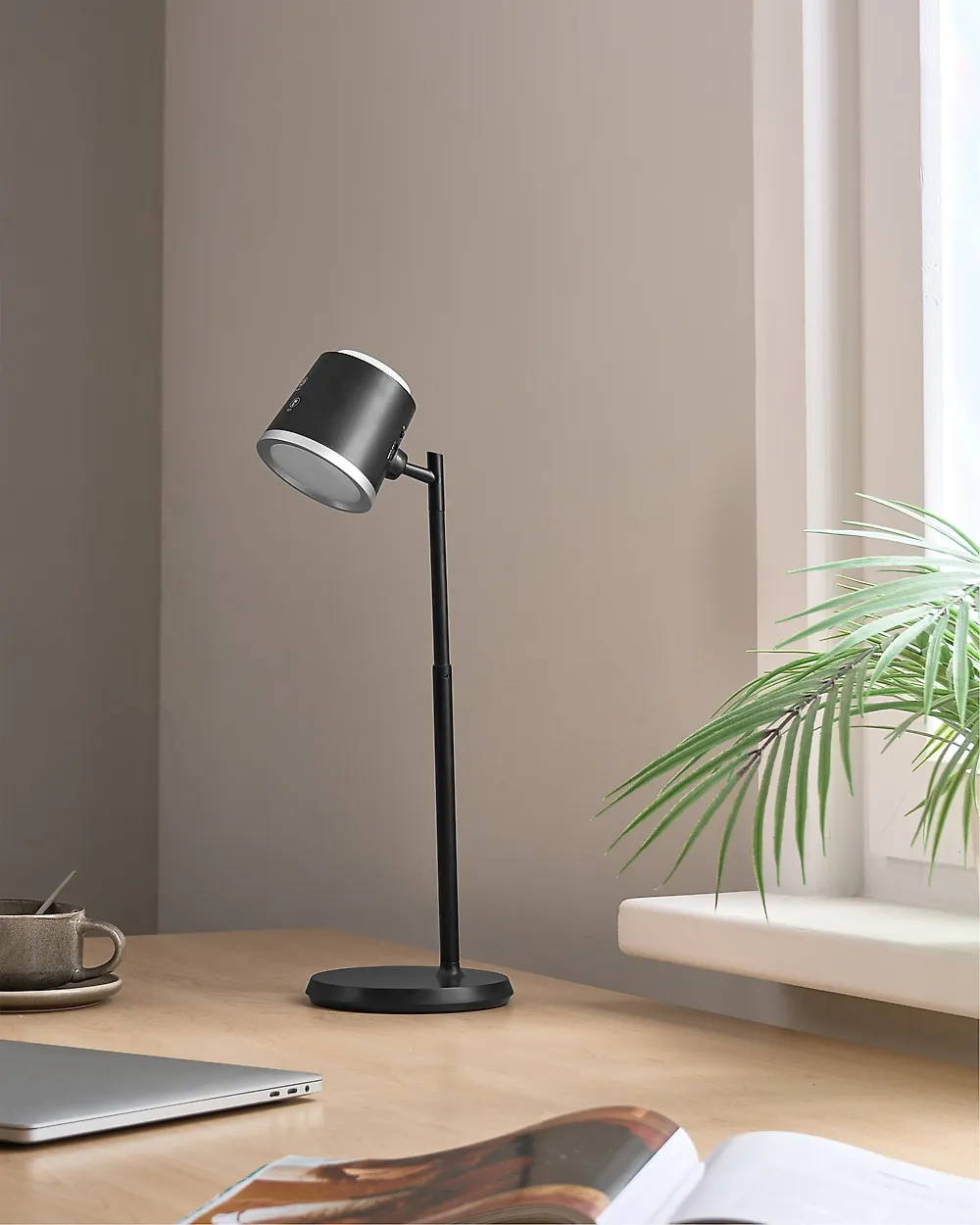 Wireless LED Table Lamp LIBRA with Dimmer Black_1186964