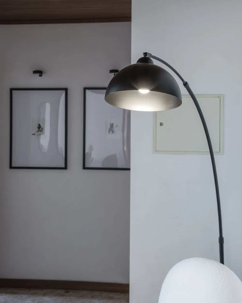 Floor Lamp CAGAYAN Metal Black_1124216