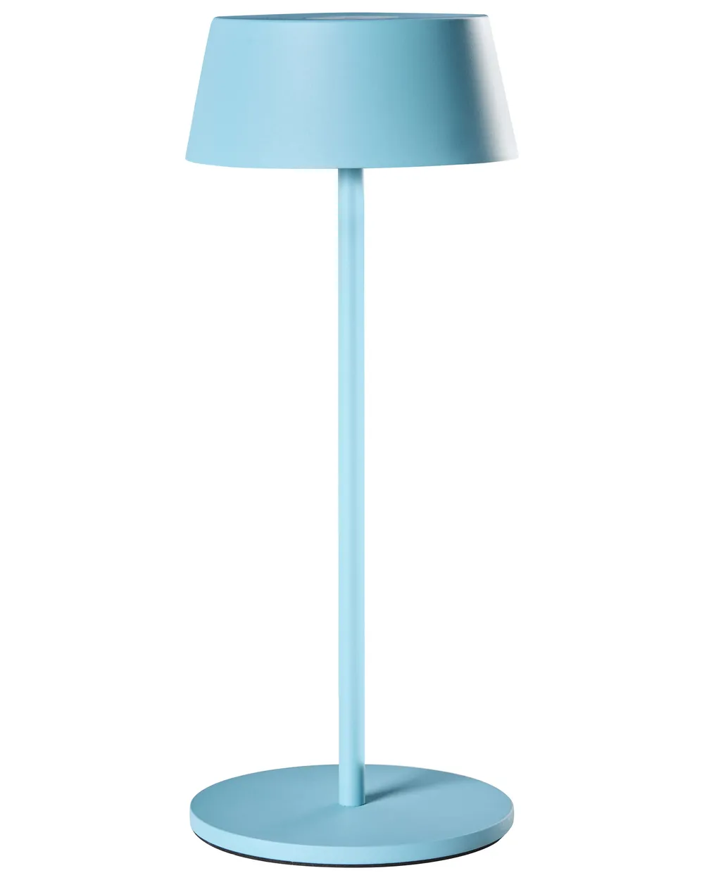 Wireless LED Table Lamp GUDER with Dimmer Metal Blue