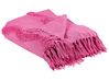 Blanket KHARI Cotton 125 x 150 cm Pink