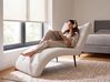 Chaise Longue QUILLY Corduroy Off-White