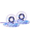 Set of 2 LED Strips Lights 16 Colours and White 5 m_885813