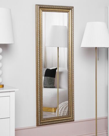 Wall Mirror 51 x 141 cm Gold AURILLAC