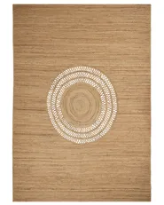 Rug BOGAZOREN Beige 160 x 230 cm Jute_885162
