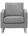 Fabric Armchair Grey VIND_707493