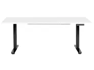 Biurko regulowane elektrycznie DESTINAS 180 cm 80 cm Biały/ czarny_899737