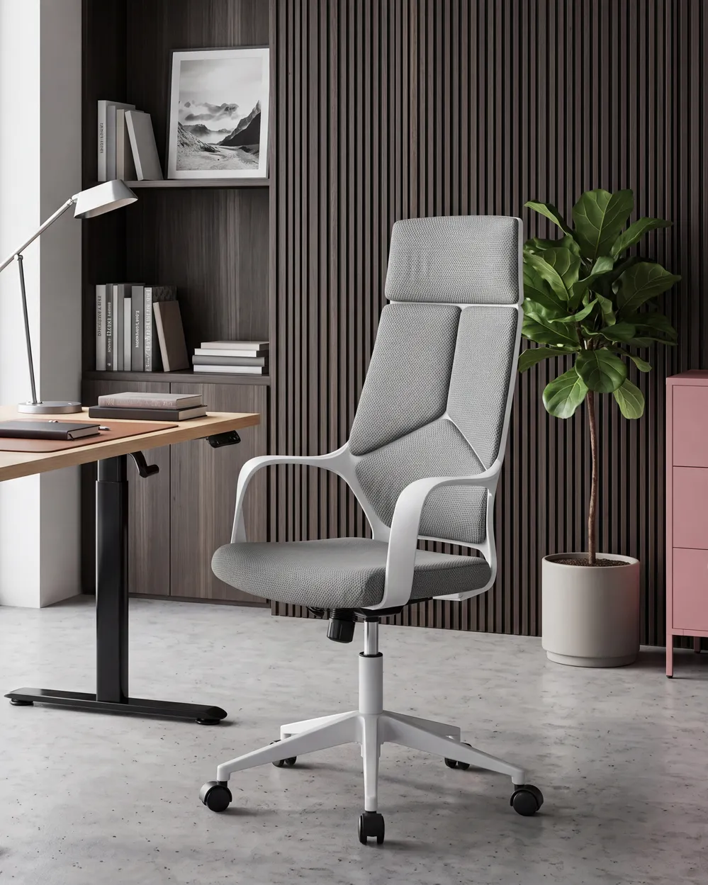 Sedia da ufficio DELIGHT II Grigio chiaro_1102456