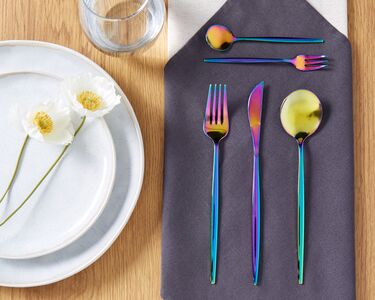 30 Piece Cutlery Set Multicolour RIGATONI