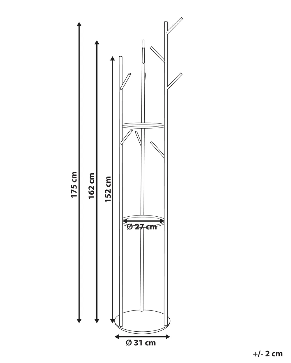 Artiglio D'orso Quadro Viti Da Appendere Cartongesso Appendiabiti - Foto 1