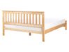 Drevená posteľ 160 x 200 cm svetlé drevo MAYENNE_906707