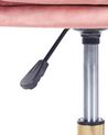 Velvet Desk Chair Pink MONTICELLO II_851729