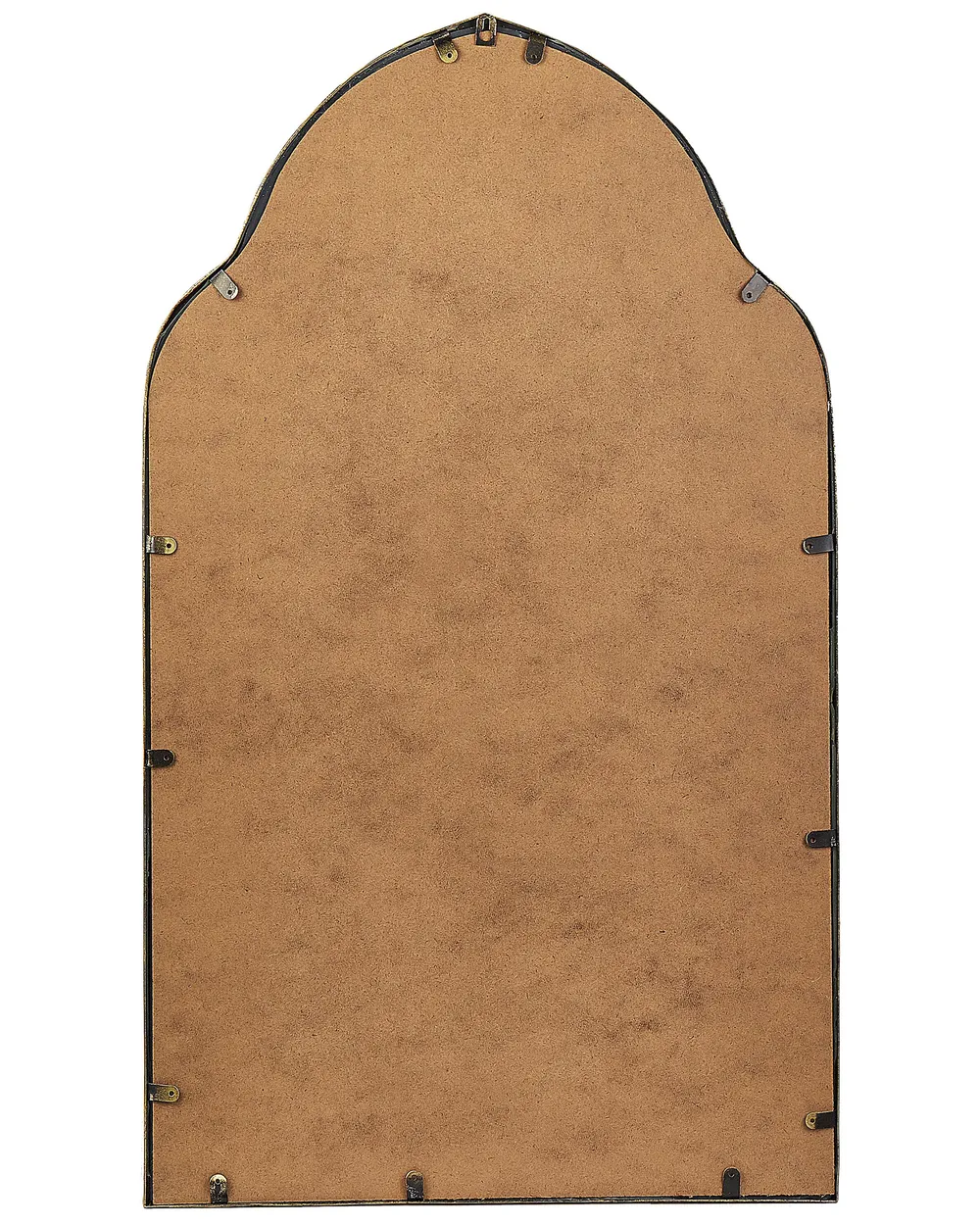 Lustro ścienne ACONCHI 58 cm 100 cm Metal Złoty_848432