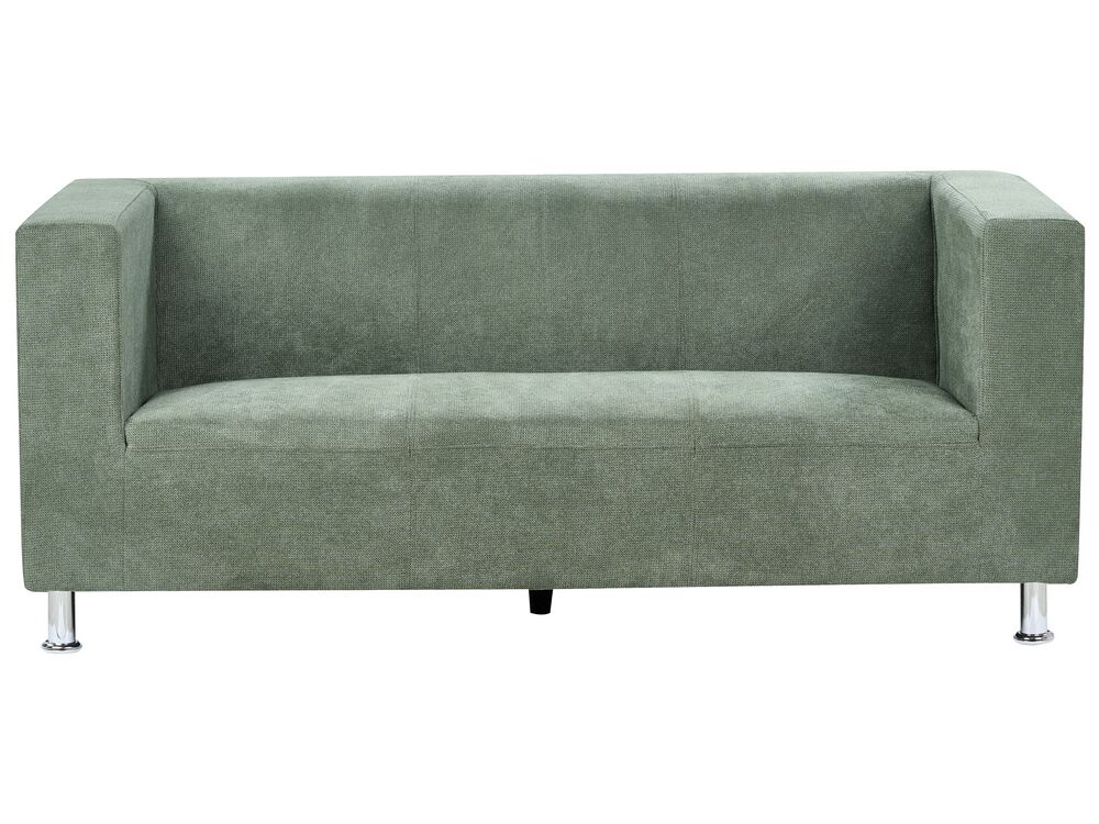 Sofa 3 Seater FLORO Chenille Light Green