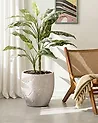 Plant Pot BAIYUN 42 cm Light Beige