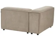 Modular Corner Sofa 4 Seater ARDAL Corduroy Light Brown Left Hand_940715