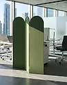 Office Divider SLIMMY 120 x 160 cm Green
