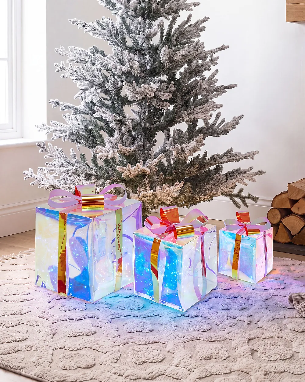 Weihnachtsdekoration LED CAPELLA 15/20/25 cm Weihnachtsgeschenke Bunt_1187943