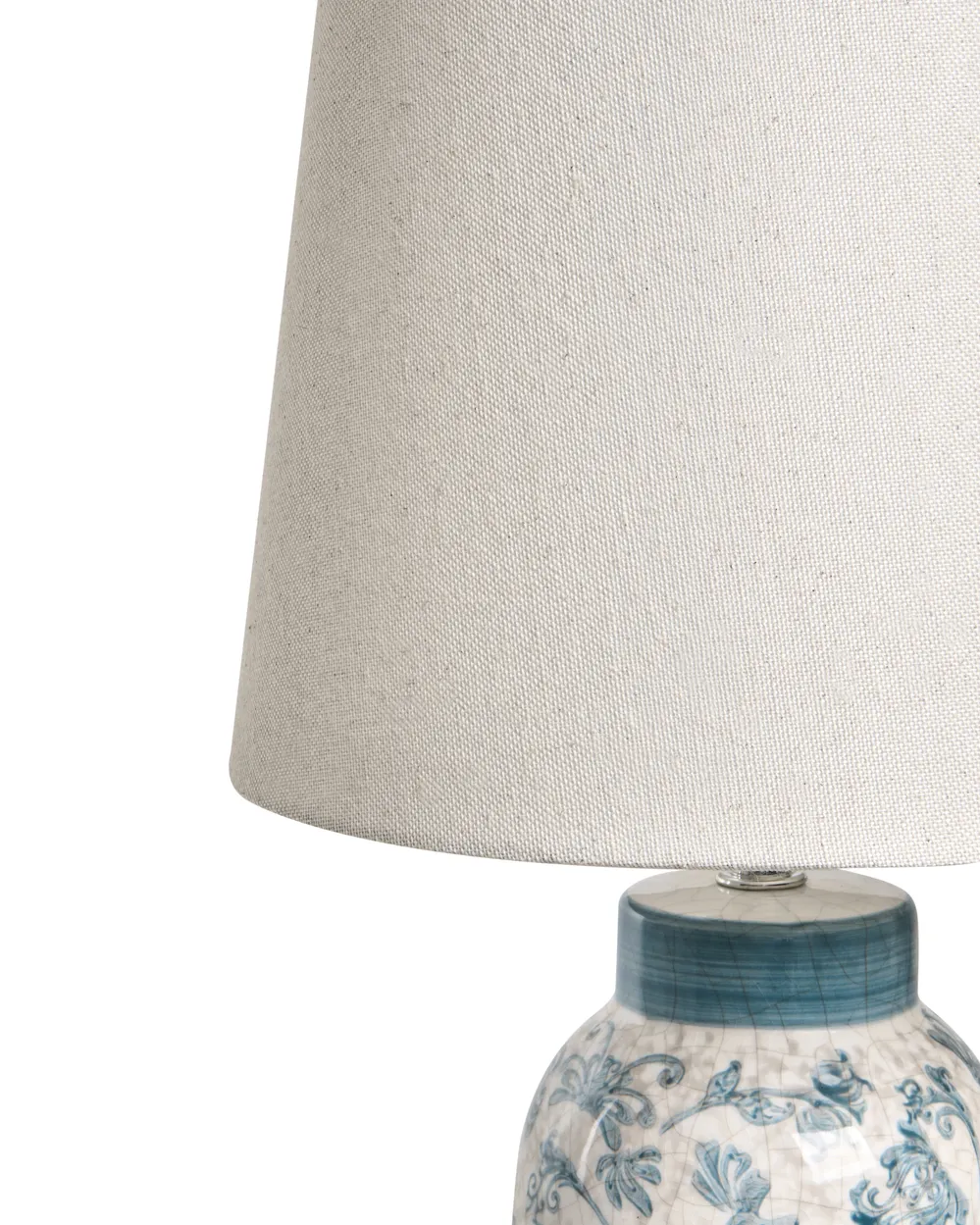 Lampada da tavolo LEMPA Ceramica Bianco/Blu_1032660