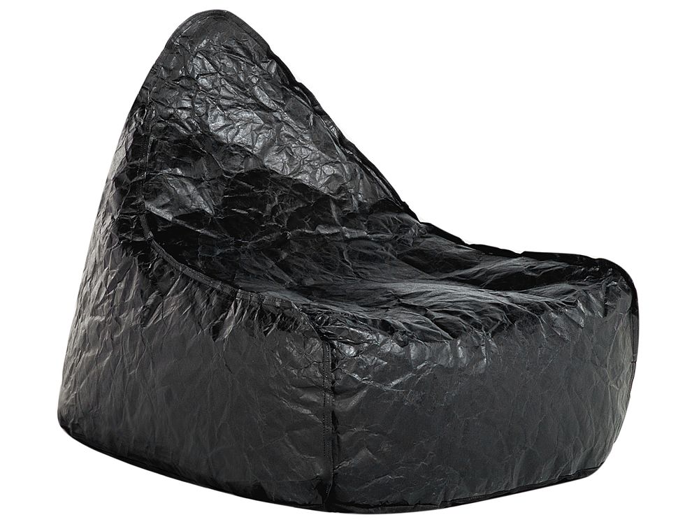 Pouf poire 200 L DROP 63 cm 75 cm Noir