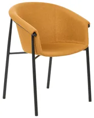 Set of 2 Dining Chairs AMES Orange_868280