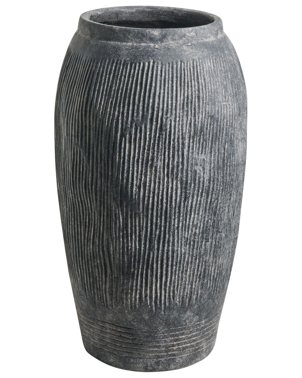 Blumenvase ARGINO 50 cm Grau