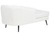 Chaise-longue em tecido bouclé branco creme versão à direita ALLIER_879194