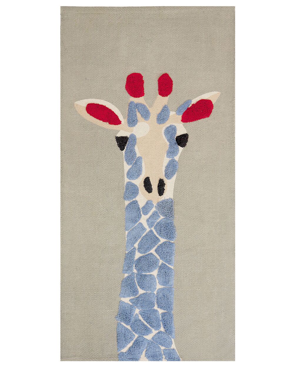 Kids Rug SAKUBO Multicolour 80 x 150 cm Cotton