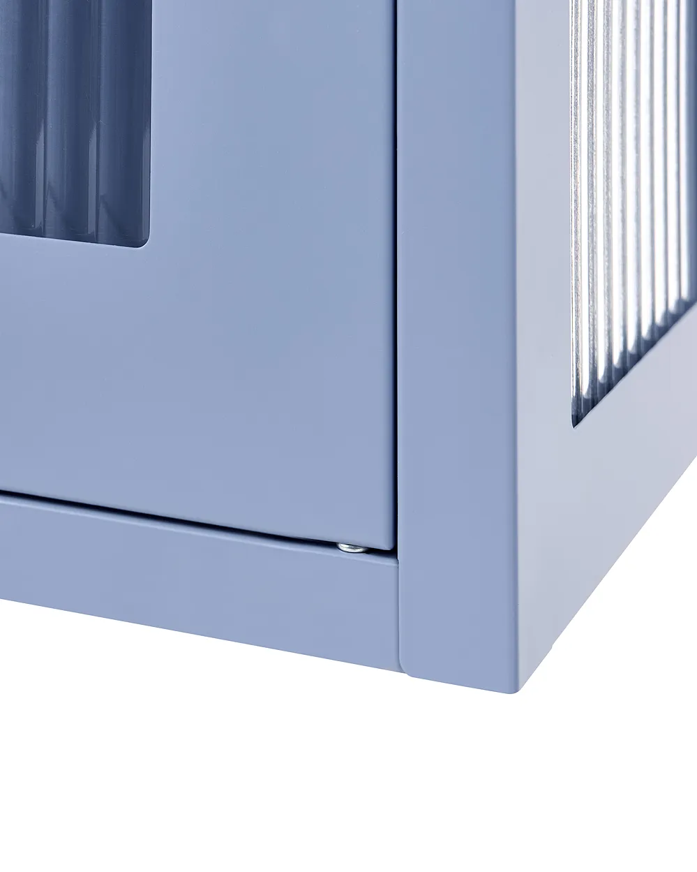 Wall Cabinet HARLYN 60 cm Metal Blue_1160879