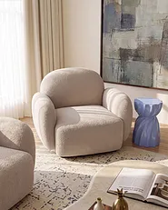Fotel JULE Boucle Beżowy_1125894