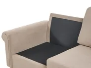 Sofa 2 Seater GINNERUP Fabric Taupe_1035441