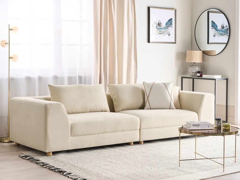 Sofa dla 3 osób LERMON Beżowy