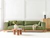 4 Seater Cord Sofa Green VENG_934554