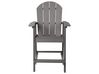 Garden Bistro Set Dark Grey ADIRONDACK_938519