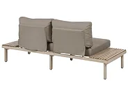 Divano da giardino 2 posti FIVIZZANO Legno d'acacia Beige_1159442