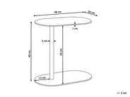 Side Table MILLE Metal Black_1150321
