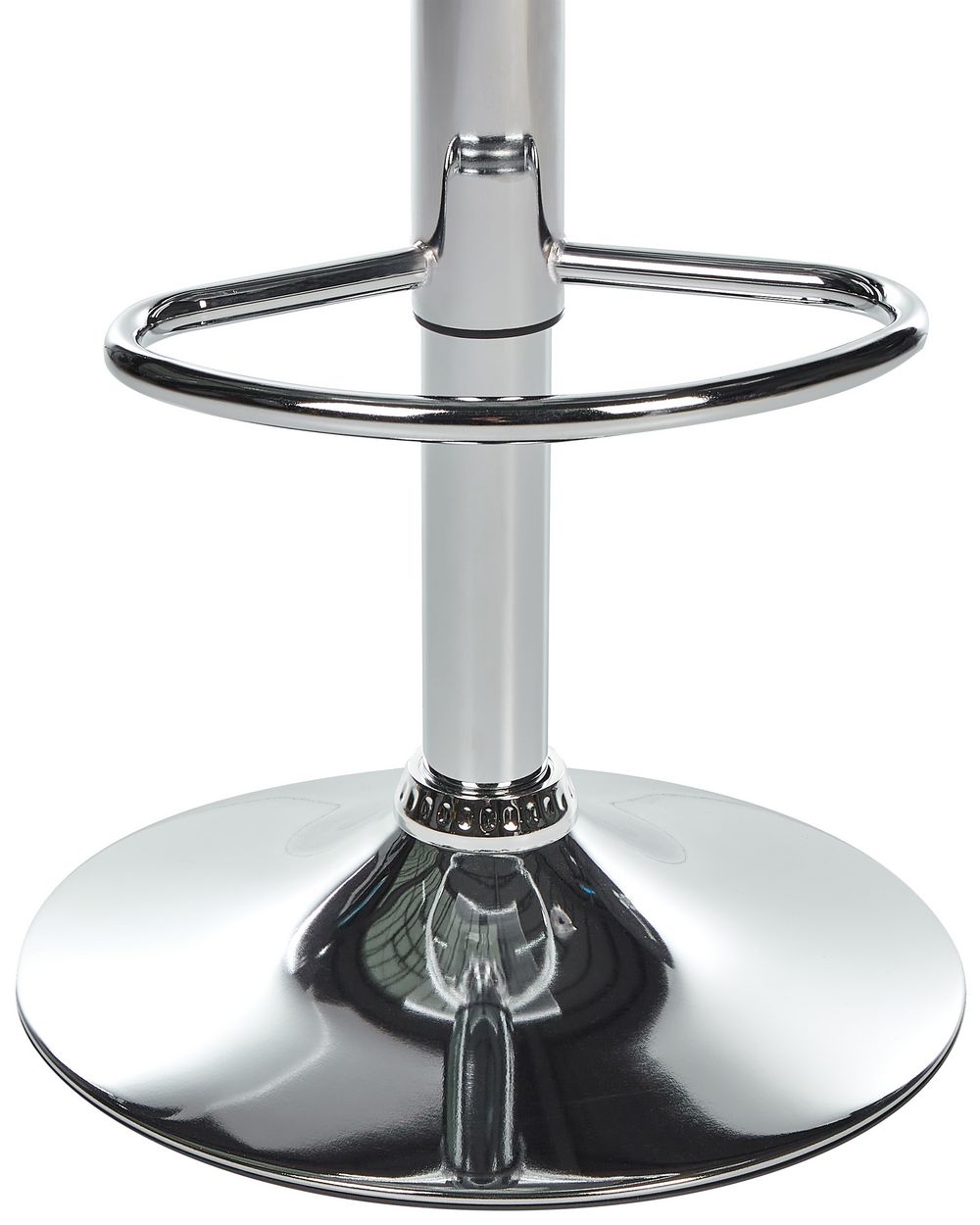 Swivel Stool Swivel Set of 2 Transparent IMOLA Beliani