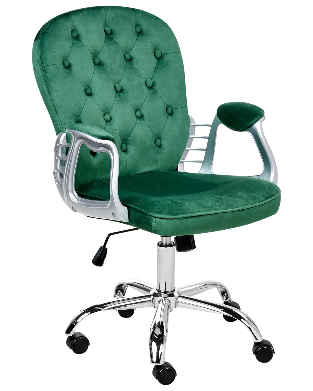 Desk Chair PRINCESS Velvet Green - Main Image