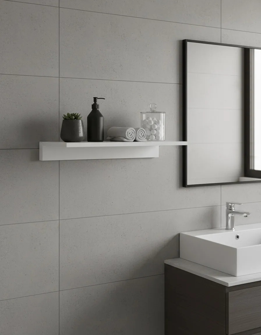 Wall Lamp FERREIRA Metal White_1027029