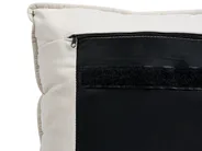 Bed Fabric BAJONNA 160 x 200 cm (EU King Size) Light Beige_1010698