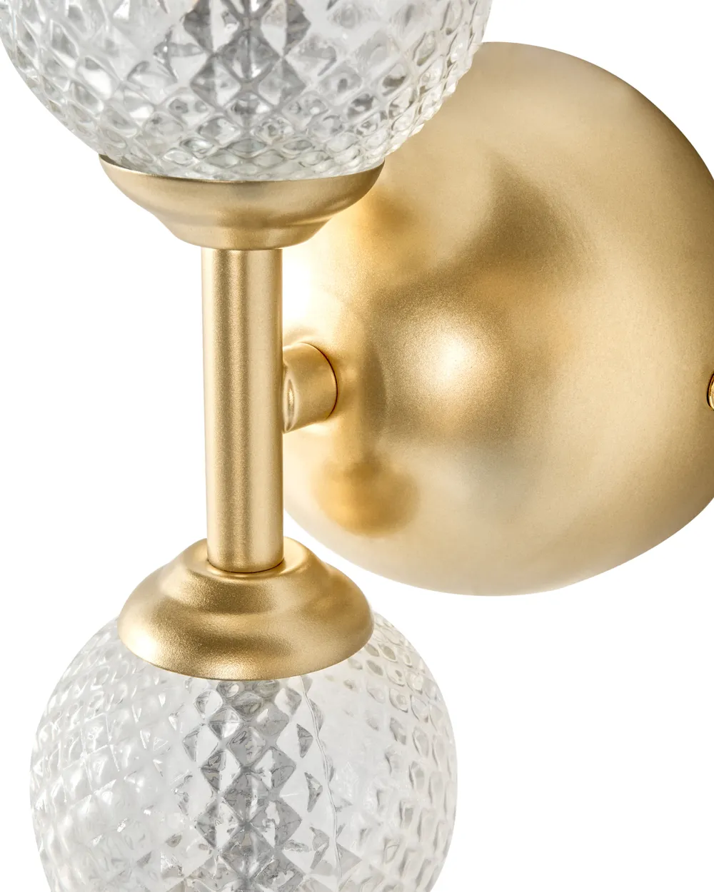 LED Wall Lamp ARAS Glass Gold_1033794