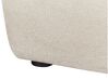 Fabric EU King Size Ottoman Bed Light Beige BAJONNA_912482