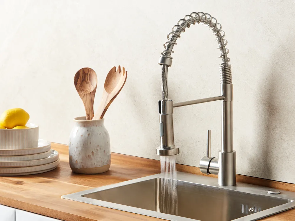 Kitchen Spring Coil Tap MAIHUE Silver_999825