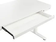 Biurko regulowane elektrycznie PENLY 120 cm 60 cm Z portem USB Biały_1031220