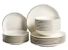 24 darabos étkészlet CUMIN Porcelán Törtfehér/arany