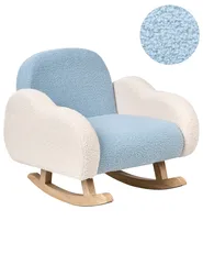 Kids Rocking Chair Cloud SKARE Boucle Light Blue_977195