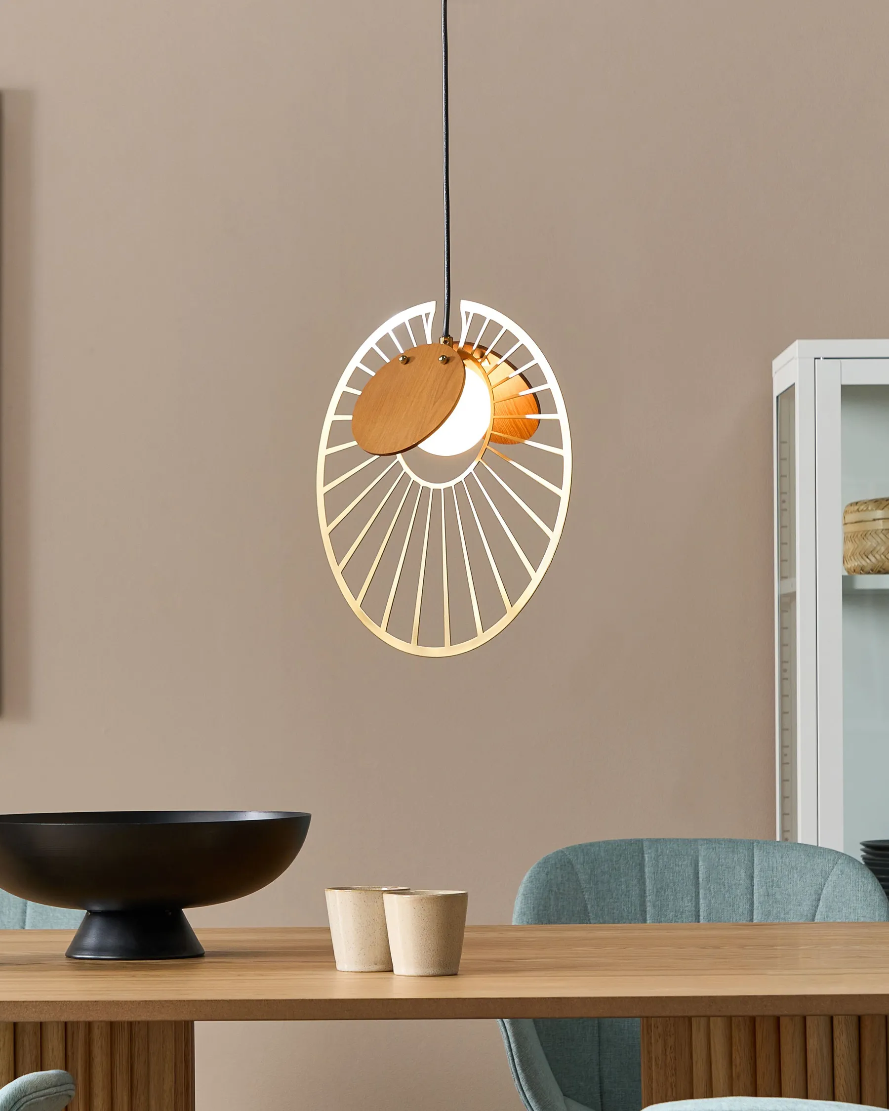Lampadario BARGO Metallo Oro_872863
