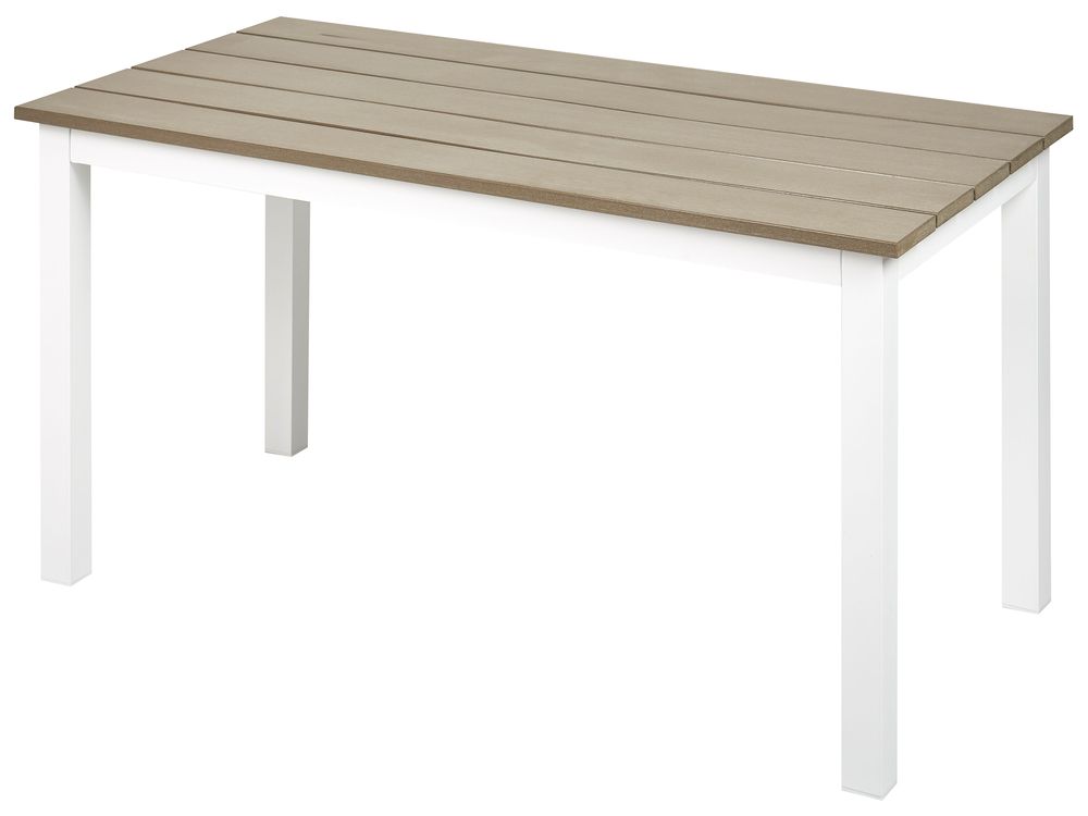 Havebord MESSINA 100 cm 52 cm Hvid
