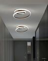 Candeeiro de teto LED em metal preto NARYN_815560