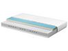 Matelas double en mousse de gel moyenne avec housse amovible 160 x 200 cm SPONGY_935115