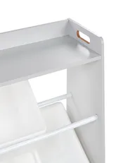 Shelf with 9 Storage Boxes COLLIE 78 cm Grey_963118
